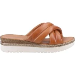 Hush Puppies Womens Samira Sandals - Tan -Fashion Shoe Store HushPuppies Samira Tan 4 6