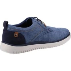 Hush Puppies Mens Sandy Shoes - Navy -Fashion Shoe Store HushPuppies Sandy Navy 2 7