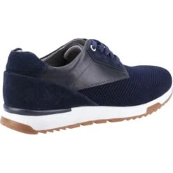 Hush Puppies Mens Simon Trainers - Navy -Fashion Shoe Store HushPuppies Simon Navy 2 7