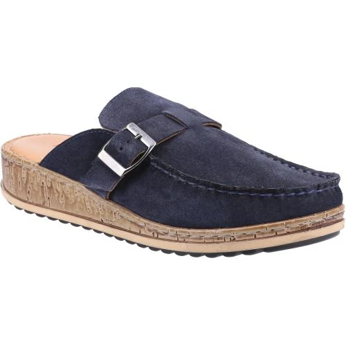 Hush Puppies Womens Sorcha Clogs - Navy 3 Hush Puppies Womens Sorcha Clogs - Navy