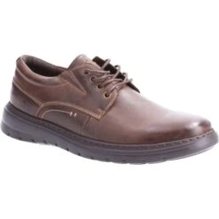 Hush Puppies Mens Triton Shoes - Brown