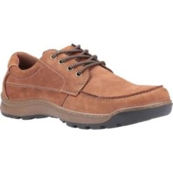 Hush Puppies Mens Tucker Shoes - Tan