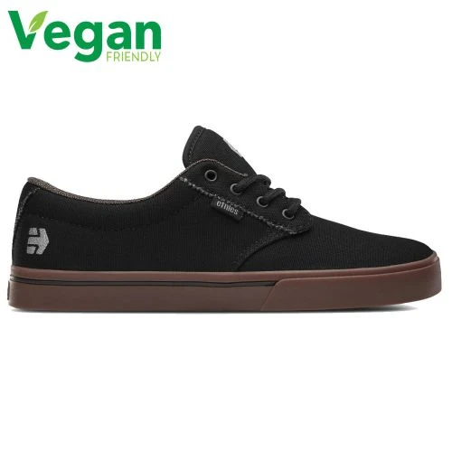 Etnies Mens Jameson Eco Vegan Skate Shoes - Black Charcoal Gum 3 Etnies Mens Jameson Eco Vegan Skate Shoes - Black Charcoal Gum