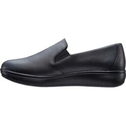 Joya Womens Clara SR Leather Ballet Pump - Black -Fashion Shoe Store Joya ClaraSR Black 3 23