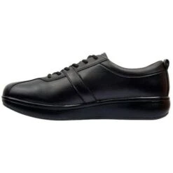 Joya Womens Emma Emotion Leather Lace Up Shoes - Black -Fashion Shoe Store Joya Emma Black 3 24