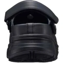 Joya Mens IQ SR Slip Resistant Leather Clog Shoes - Black -Fashion Shoe Store Joya IQSRM Black 4 19