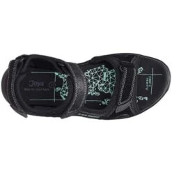 Joya Womens Komodo Adjustable Sandal - Black -Fashion Shoe Store Joya Komodo Black 5 13