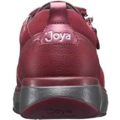 Joya Womens Laura Casual Leather Trainers - Red 11 Joya Womens Laura Casual Leather Trainers - Red -Fashion Shoe Store Joya Laura Red 4 11