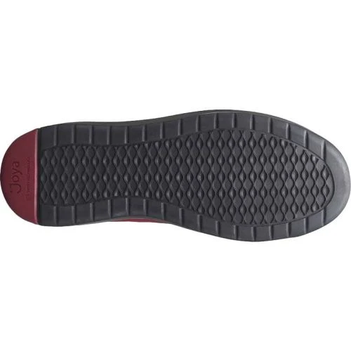 Joya Womens Laura Casual Leather Trainers - Red 8 Joya Womens Laura Casual Leather Trainers - Red - Image 6