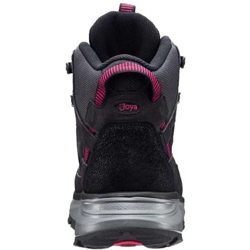 Joya Womens Montana Boot PTX Water Resistant Ankle Boots - Black Pink 6 Joya Womens Montana Boot PTX Water Resistant Ankle Boots - Black Pink - Image 4