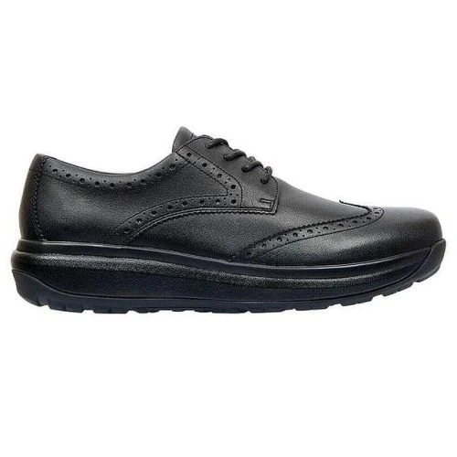 Joya Mens Paso Fino II Formal Leather Shoes - Black 4 Joya Mens Paso Fino II Formal Leather Shoes - Black - Image 2