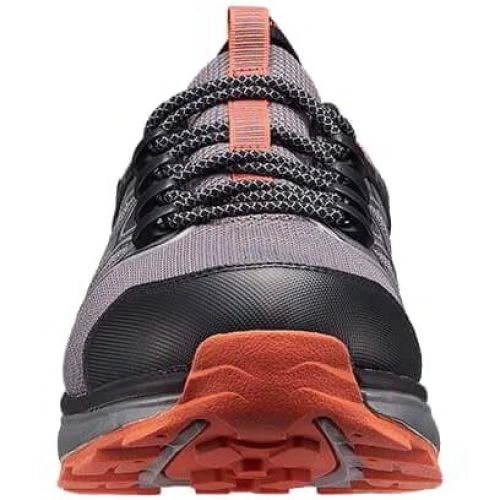 Joya Mens Santiago STX Water Resistant Trainers - Grey Orange 4 Joya Mens Santiago STX Water Resistant Trainers - Grey Orange - Image 2
