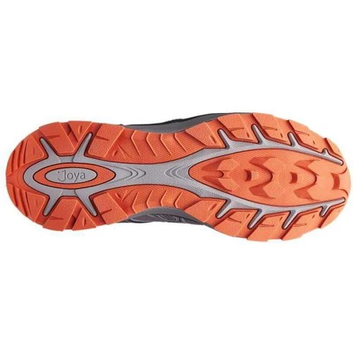 Joya Mens Santiago STX Water Resistant Trainers - Grey Orange 8 Joya Mens Santiago STX Water Resistant Trainers - Grey Orange - Image 6