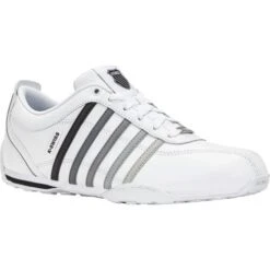 K-Swiss Mens Arvee 1.5 Trainers - White Black Grey Gradient