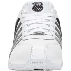 K-Swiss Mens Arvee 1.5 Trainers - White Black Grey Gradient -Fashion Shoe Store KSwiss Arvee15 WhiteBkGyGrad 5 8