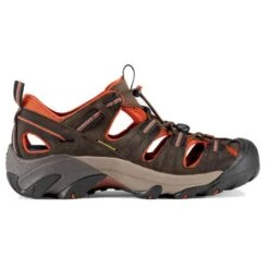 Keen Mens Arroyo II Waterproof Sandals - Black Olive Bombay Brown -Fashion Shoe Store Keen ArroyoII BlackOliveBombay 1 21