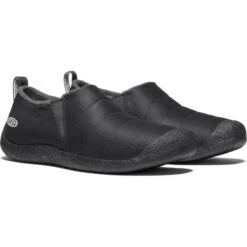 Keen Mens Howser II Indoor Outdoor Slippers - Triple Black -Fashion Shoe Store Keen HowserII TripleBlack 6 10