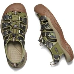 Keen Mens Newport H2 Sandals - Camo Olive Drab -Fashion Shoe Store Keen NewportH2 CamoOliveDrab 2 9