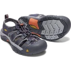 Keen Mens Newport H2 Sandals - India Ink Rust -Fashion Shoe Store Keen NewportH2 IndiaInk 6 13