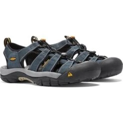 Keen Mens Newport H2 Sandals - Navy Medium Grey -Fashion Shoe Store Keen NewportH2 NavyMediumGrey 6 12