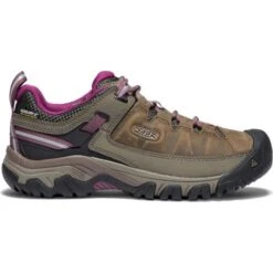 Keen Womens Targhee III WP Waterproof Shoes - Weiss Boysenberry -Fashion Shoe Store Keen TargheeIII WeissBoysen 3 16