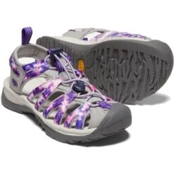 Keen Whisper Womens Walking Sandals - Tie Dye Vapor -Fashion Shoe Store Keen Whisper TieDyeVapor 5 15