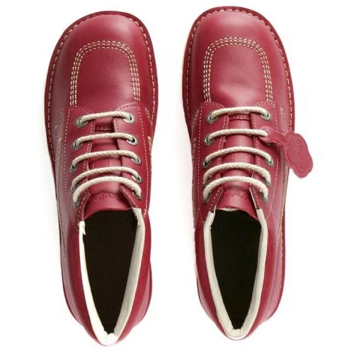 Kickers Mens Kick Hi Core Ankle Boots - Red 7 Kickers Mens Kick Hi Core Ankle Boots - Red - Image 5