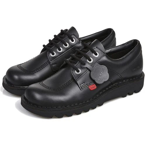 Kickers Womens Kick Lo Core Classic Shoes - Black 3 Kickers Womens Kick Lo Core Classic Shoes - Black