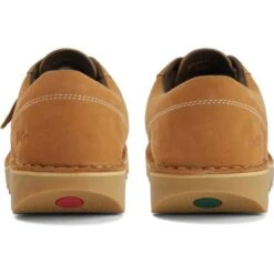 Kickers Mens Kick Lo Shoes - Tan Brown -Fashion Shoe Store Kickers Kicklo Tan 5 9