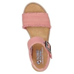 Skechers Womens Bobs Desert Kiss Adobe Princess Sandals - Coral -Fashion Shoe Store Kiss AdobePrincess Coral 2847222