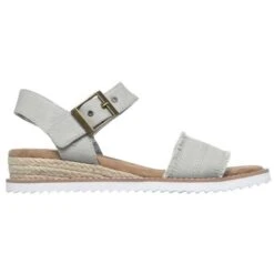 Skechers Womens Bobs Desert Kiss Adobe Princess Sandals - Taupe -Fashion Shoe Store Kiss AdobePrincess Taupe 1847209
