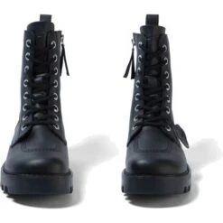 Kickers Womens Kizziie Higher Vegan Tall Ankle Boot - Black 13 Kickers Womens Kizziie Higher Vegan Tall Ankle Boot - Black -Fashion Shoe Store KizzieHigherVegan Black 3800021