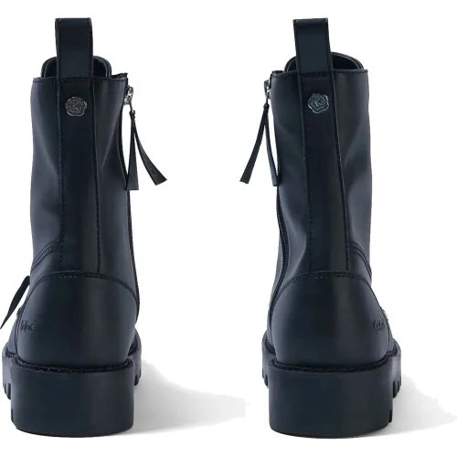 Kickers Womens Kizziie Higher Vegan Tall Ankle Boot - Black 9 Kickers Womens Kizziie Higher Vegan Tall Ankle Boot - Black - Image 7