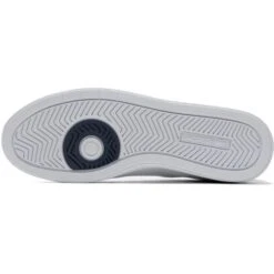 Lacoste Mens Europa Pro 123 1 Leather Trainers - White Navy -Fashion Shoe Store Lacoste EuropaPro123 WtNy 5 17