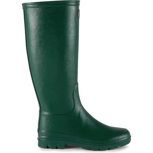 Le Chameau Womens Iris Wellington Boots - Vert Fonce 5 Le Chameau Womens Iris Wellington Boots - Vert Fonce - Image 3