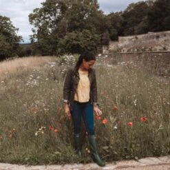 Le Chameau Womens Iris Wellington Boots - Vert Fonce 14 Le Chameau Womens Iris Wellington Boots - Vert Fonce -Fashion Shoe Store LeCham Iris VertFonce 5 6