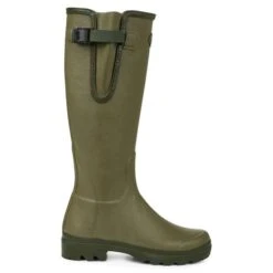 Le Chameau Mens Vierzon Jersey Lined Wellies Rain Boots - Vert -Fashion Shoe Store LeChameau Vierzon Vert 2 13