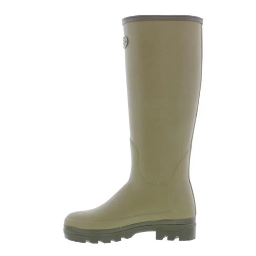 Le Chameau Womens Vierzonord Neoprene Lined Wellies Rain Boots - Vert 10 Le Chameau Womens Vierzonord Neoprene Lined Wellies Rain Boots - Vert - Image 8