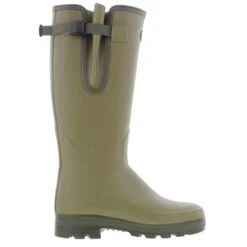 Le Chameau Mens Vierzonord Neoprene Lined Wellies Rain Boots - Vert -Fashion Shoe Store LeChameau VierzonordM Vert jpg01 8