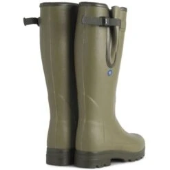 Le Chameau Mens Vierzonord Plus 5mm Neo Wellies - Vert Vierzon -Fashion Shoe Store LeChameau VierzonordPlus Vert 3 8