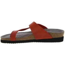 Mephisto Womens Helen Toe Post Sandals - Red -Fashion Shoe Store Mephisto Helen Red03 5