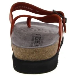 Mephisto Womens Helen Toe Post Sandals - Red -Fashion Shoe Store Mephisto Helen Red04 5