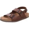 Mephisto Mens Mule Nardo Scratch Adjustable Sandal - Dark Brown -Fashion Shoe Store Mephisto Nardo DarkBrown 1 11