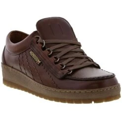 Mephisto Mens Rainbow Walking Shoes - Chestnut
