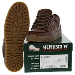 Mephisto Mens Rainbow Walking Shoes - Desert -Fashion Shoe Store Mephisto Rainbow Desert Sole 10