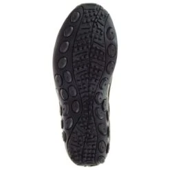Merrell Mens Jungle Moc Leather Slip On Shoes - Midnight -Fashion Shoe Store Merrell JungleMoc MidBlk 2 12