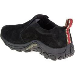 Merrell Mens Jungle Moc Leather Slip On Shoes - Midnight -Fashion Shoe Store Merrell JungleMoc MidBlk 7 12