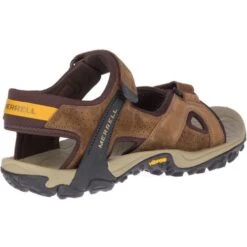 Merrell Mens Kahuna 4 Walking Sandals - Brown 12 Merrell Mens Kahuna 4 Walking Sandals - Brown -Fashion Shoe Store Merrell Kahuna4Strap Brown 5 9