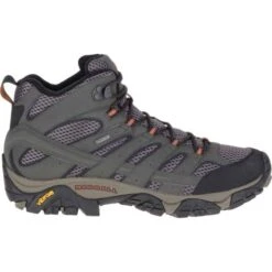 Merrell Mens Moab 2 Mid GTX Waterproof Walking Hiking Boots - Beluga Grey 12 Merrell Mens Moab 2 Mid GTX Waterproof Walking Hiking Boots - Beluga Grey -Fashion Shoe Store Merrell MOAB2Mid Beluga 3 21