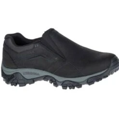 Merrell Mens Moab Adventure Moc Slip On Shoes - Black